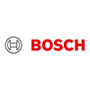 Bosch logo with a grey circular emblem on the left and the word BOSCH in bold red letters on the right.
